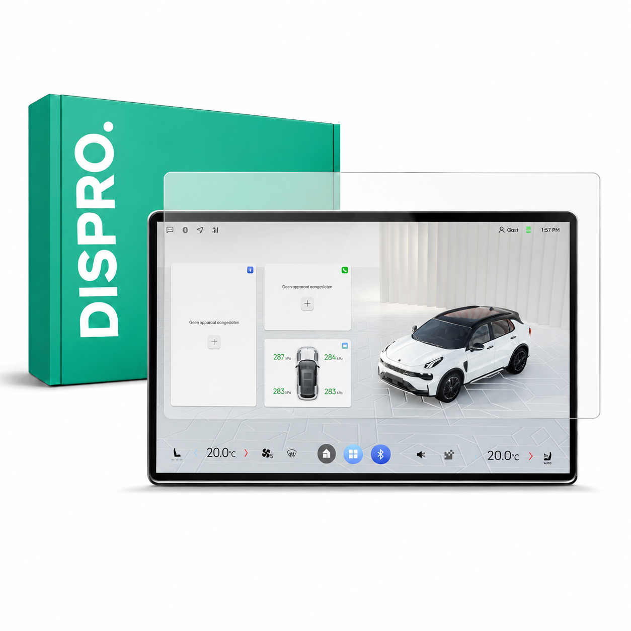 DISPRO Skjermbeskytter Lynk & Co 01 (2025+) 15.4"