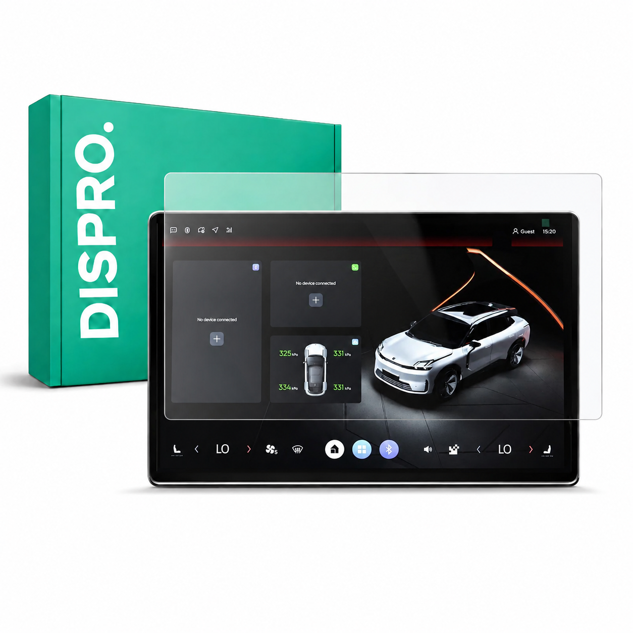 DISPRO Skjermbeskytter Lynk & Co 08 (2025+) 15.4"