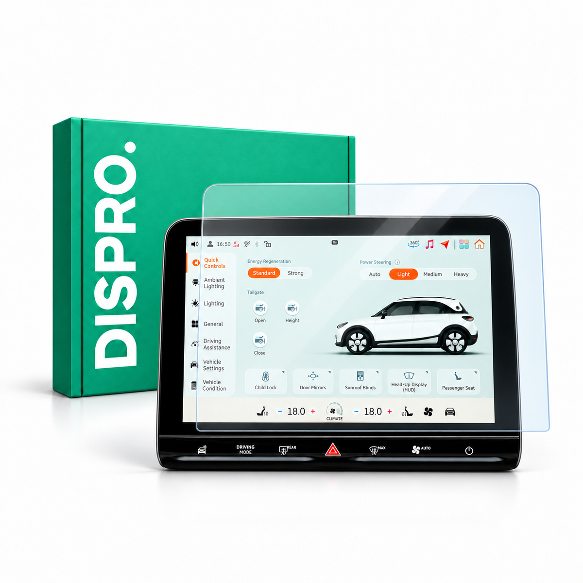 DISPRO Screenprotector Smart #3 (2023+) 12,8"