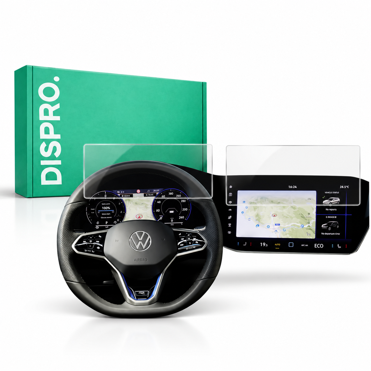 DISPRO Screenprotector Volkswagen Touareg (2018+) Full Set