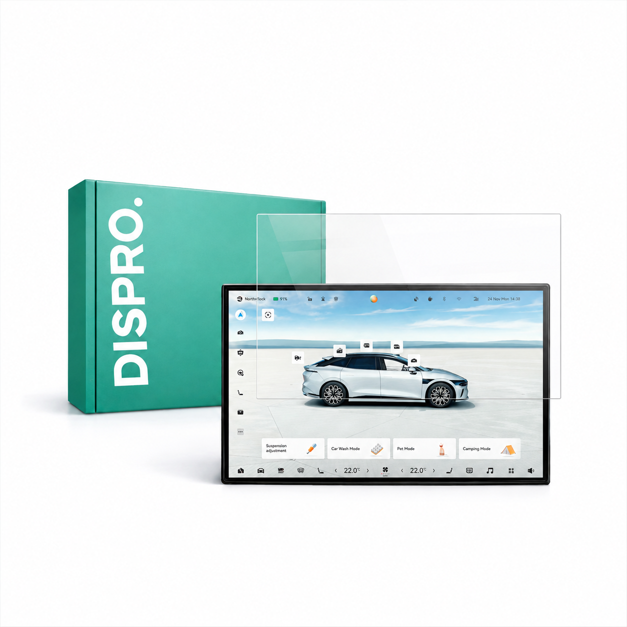 DISPRO Displayschutzfolie ZEEKR 7X