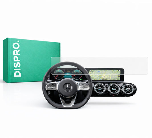 DISPRO Protecteur d'écran Mercedes A‑Klasse W177 – Mat Anti‑Fingerprint