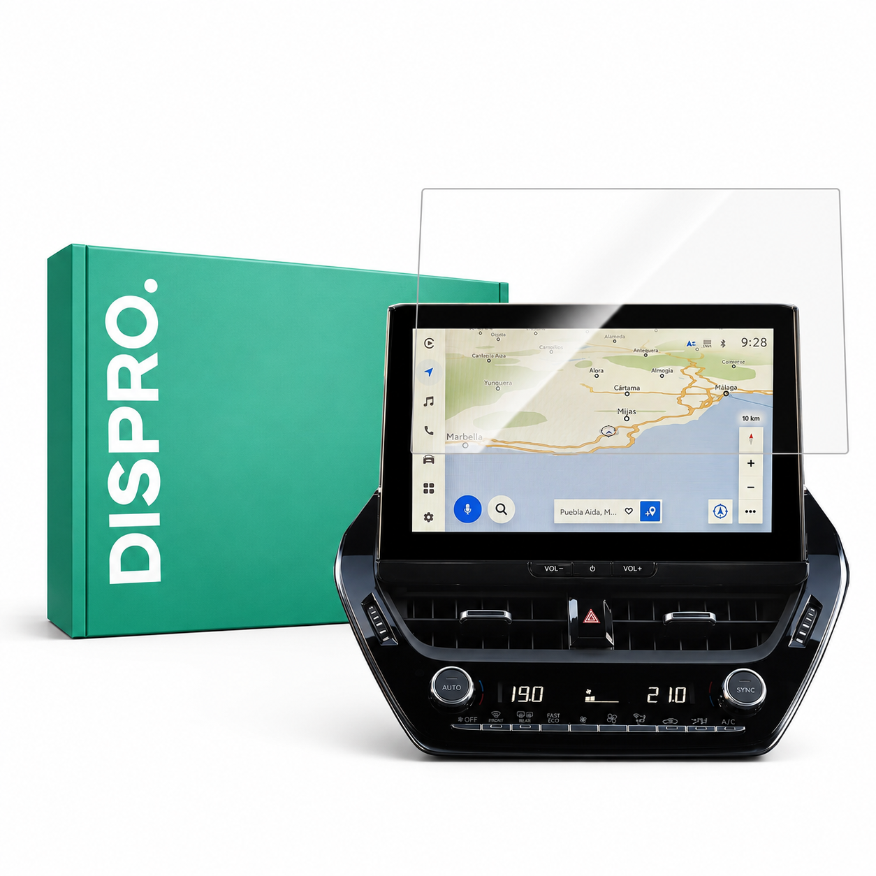 DISPRO Screenprotector Toyota Corolla (2023+) 10,5″