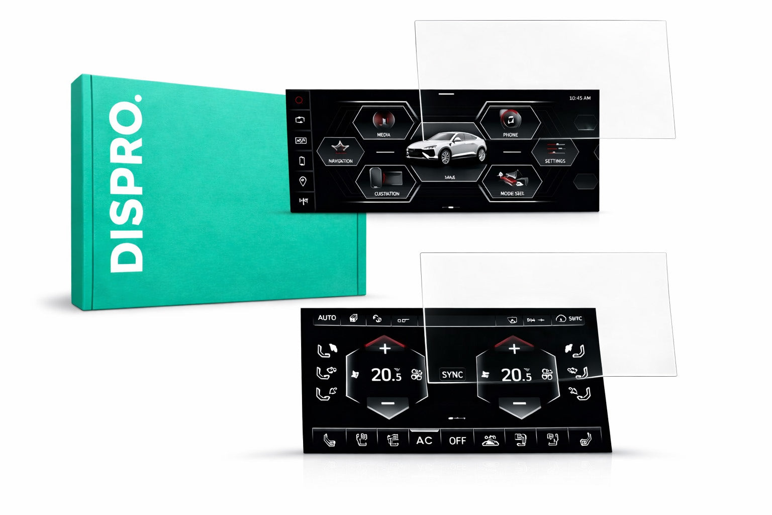 DISPRO Skjermbeskytter Lamborghini Urus (2-delig)